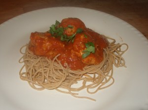 Spaghetti and Meatballs